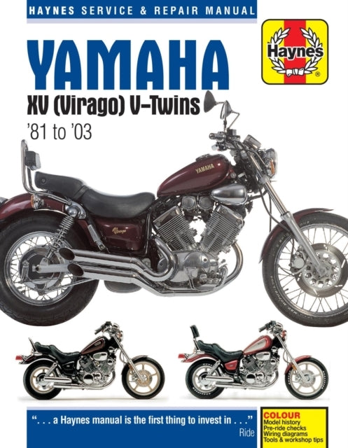 Yamaha Xv Virago 81-03 Haynes Repair Manual