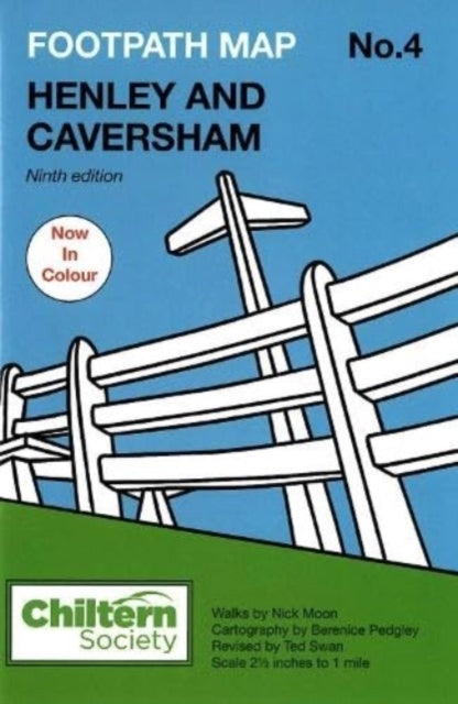 Footpath Map No. 4 Henley and Caversham Ninth Edition - In C
