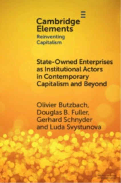 State-Owned Enterprises As Institutional Actors In Contempor