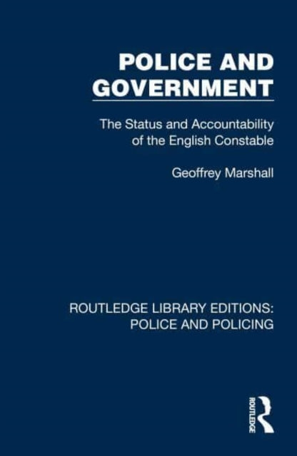 Police and Government The Status and Accountability of The E