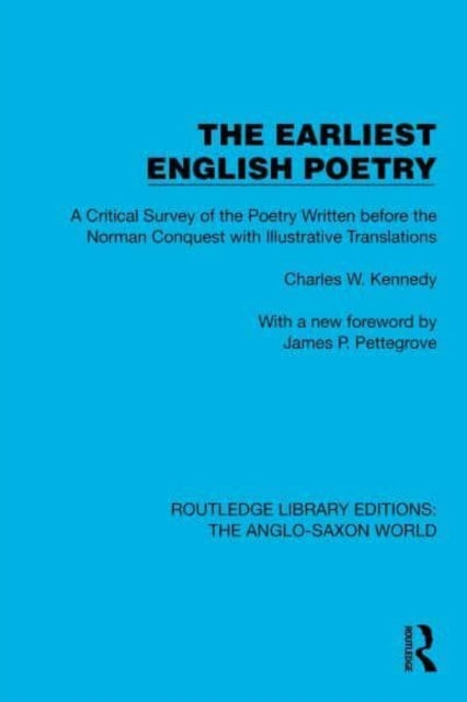The Earliest English Poetry A Critical Survey Of The Poetry