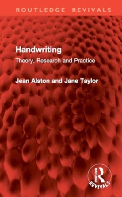 Handwriting Theory, Research and Practice