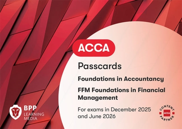 Fia Foundations In Financial Management Ffm Passcards