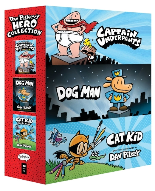 Dav Pilkey's Hero Collection Captain Underpants #1, Dog Man
