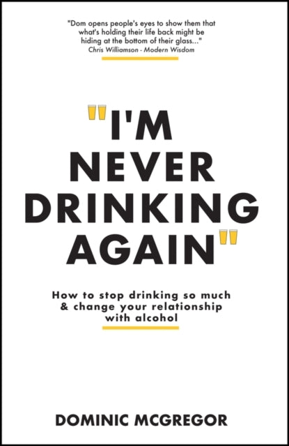 I'M Never Drinking Again How To Stop Drinking So Much and Ch