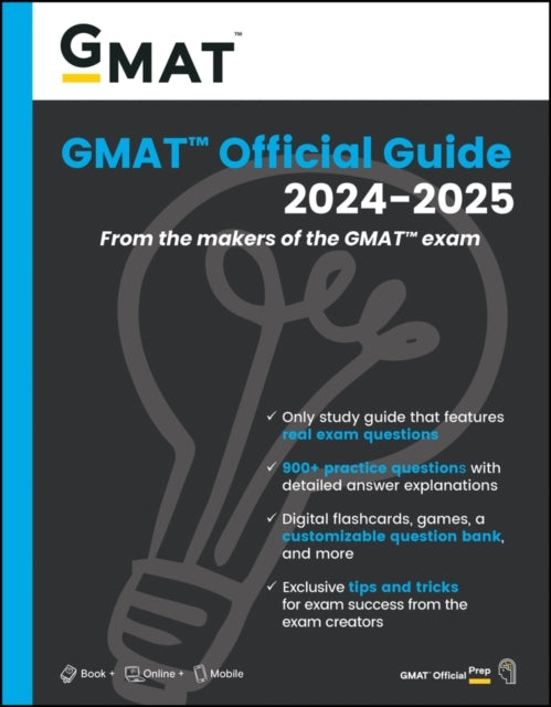 Gmat Official Guide 2024-2025 Book + Online Question Bank