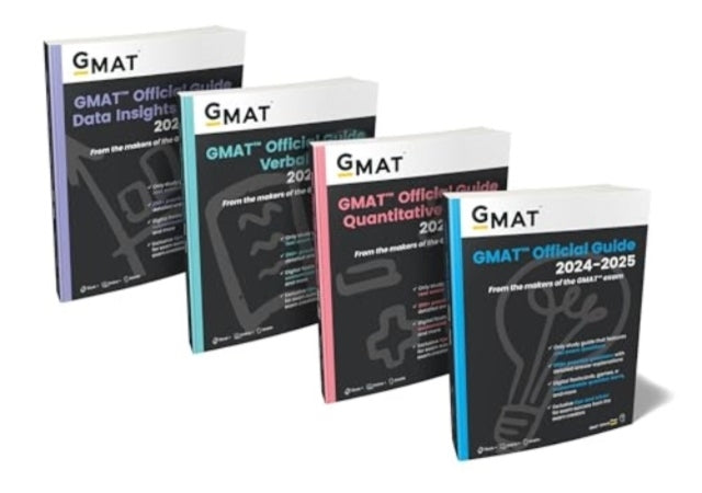 Gmat Official Guide 2024-2025 Bundle Books + Online Questio