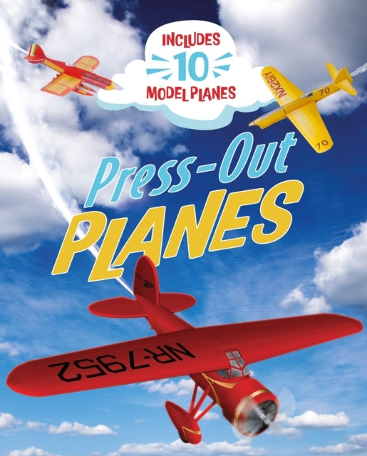 Press-Out Planes Includes 10 Model Planes