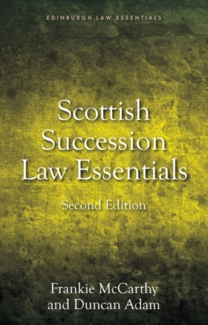 Succession Law Essentials 2Nd Edition