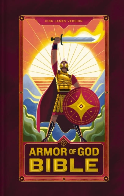 Kjv Armor of God Bible, Hardcover Children’s Bible, Red Lett