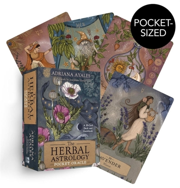 The Herbal Astrology Pocket Oracle A 55-Card Deck and Guideb