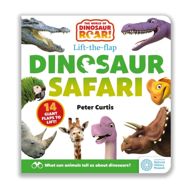 The World of Dinosaur Roar!: Dinosaur Safari: A Lift-The-Fla