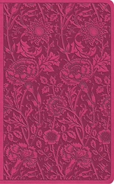 ESV Vest Pocket New Testament with Psalms and Proverbs (Trutone, Berry, Floral Design)