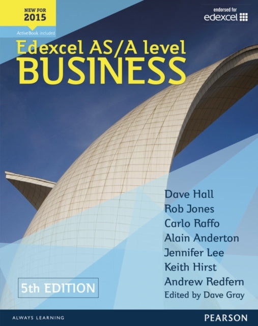 Edexcel As/A Level Business 5Th Edition Student Book and Act