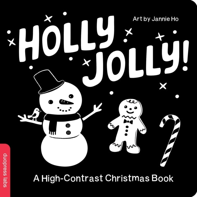 Holly Jolly! a High-contrast Christmas Book