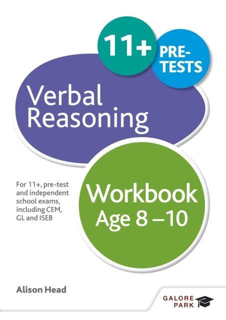 Verbal Reasoning Workbook Age 8-10 For 11+, Pre-Test and Ind