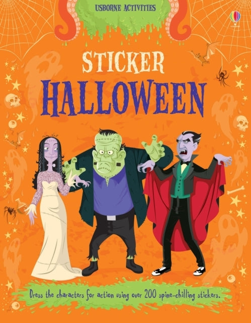 Sticker Halloween A Halloween Book For Children