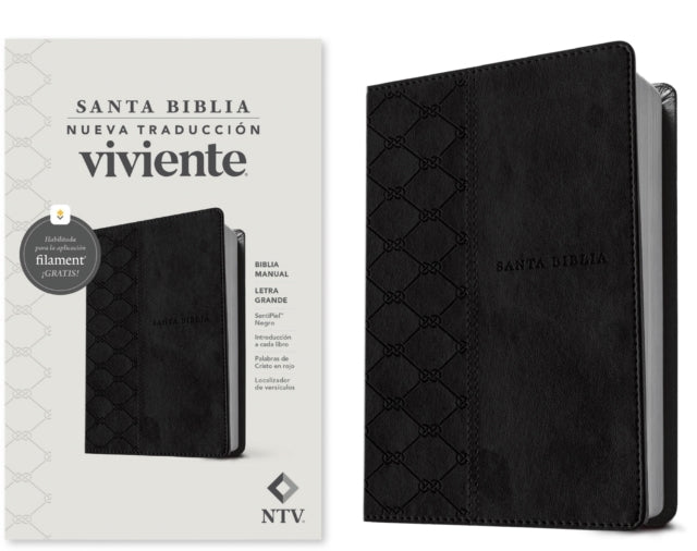 Biblia Manual Ntv, Letra Grande Con Filament