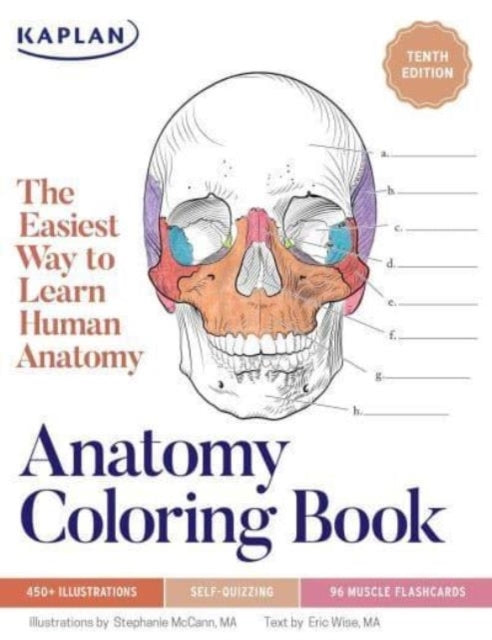 Anatomy Coloring Book With 450+ Realistic Medical Illustrati