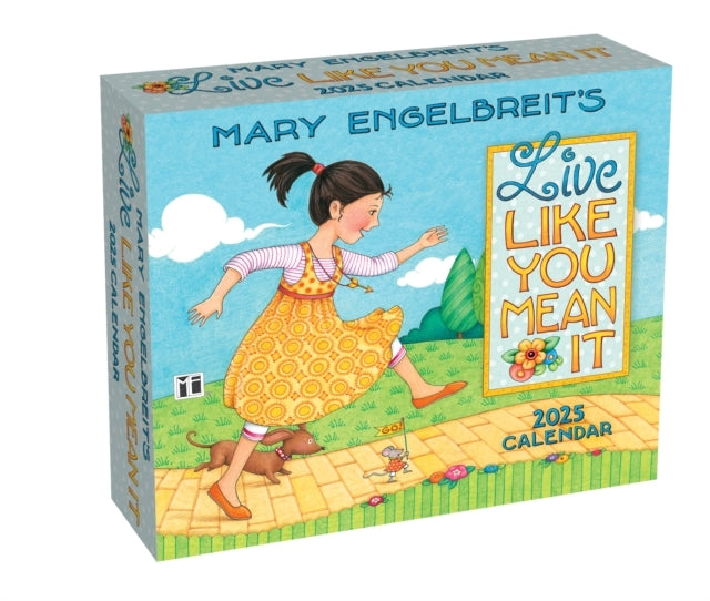 Mary Engelbreit'S Live Like You Mean It 2025 Day-To-Day Calendar