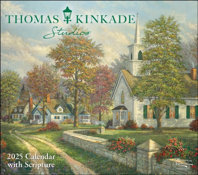Thomas Kinkade Studios 2025 Deluxe Wall Calendar With Scripture