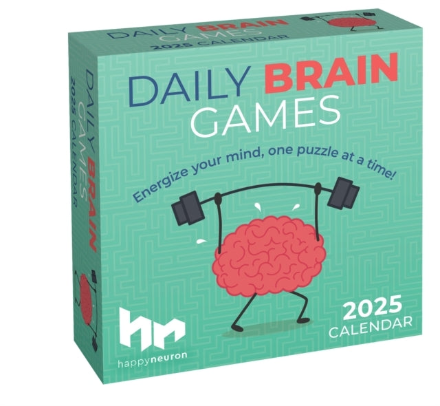 Daily Brain Games 2025 Day-To-Day Calendar Energize Your Mind, One Puzzle At A Time!