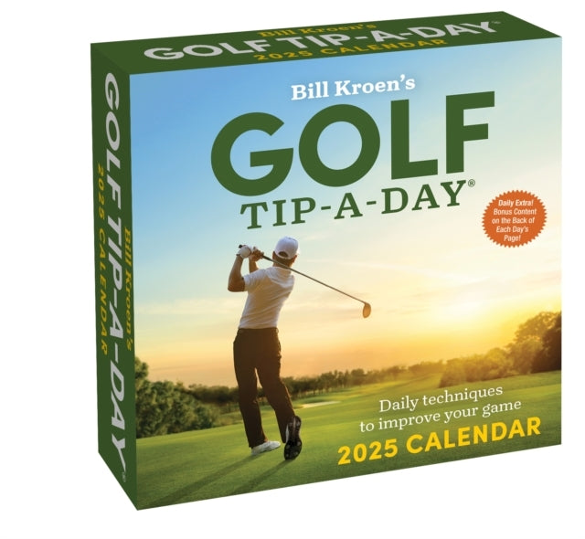 Bill Kroen'S Golf Tip-A-Day 2025 Calendar