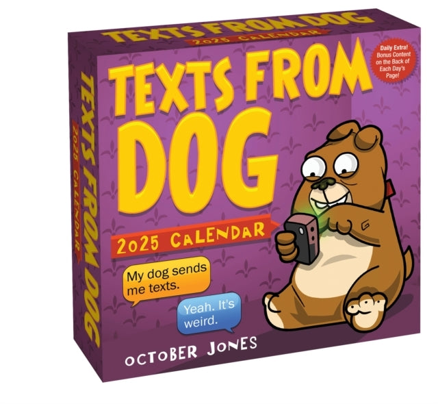 Texts From Dog 2025 Day-To-Day Calendar