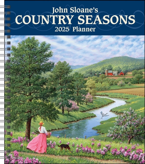 John Sloane'S Country Seasons 12-Month 2025 Monthly/Weekly Planner Calendar