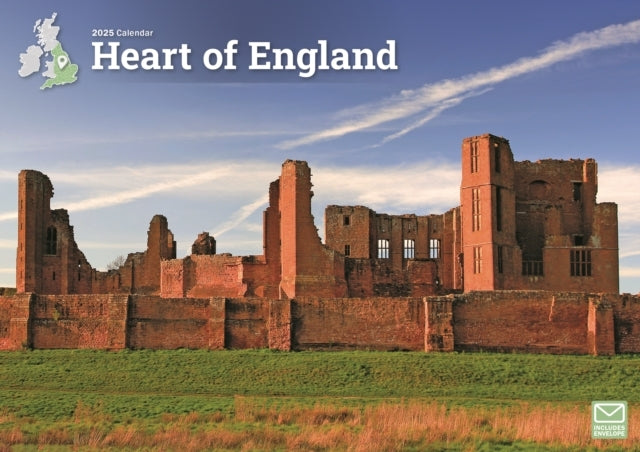 Heart of England A4 Calendar 2025