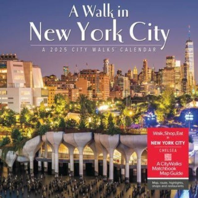 A Walk In New York City 2025 12 X 12 Wall Calendar