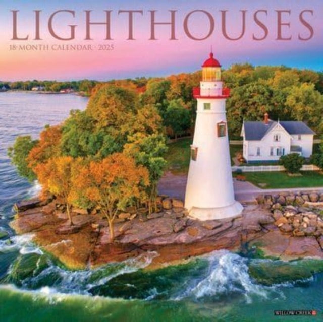 LIGHTHOUSES 2025 12 X 12 WALL CALENDAR