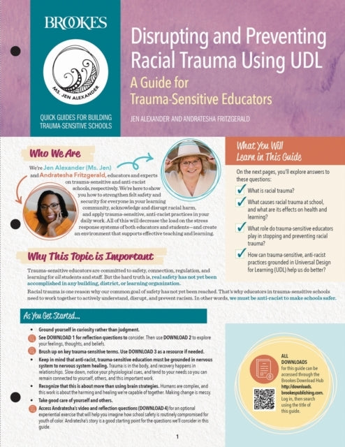 Disrupting and Preventing Racial Trauma In Schools With Udl A Guide For Trauma-Sensitive Educators