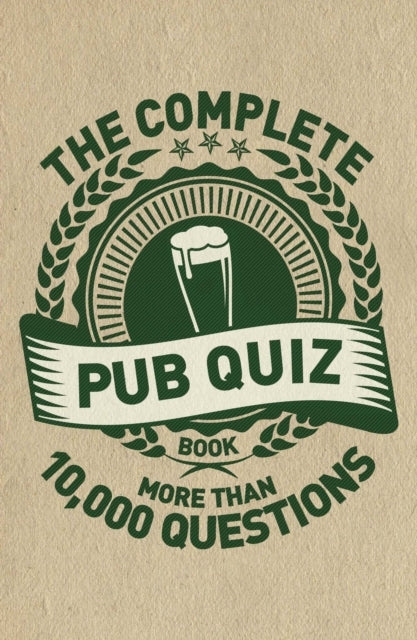 Complete Pub Quiz Night Book