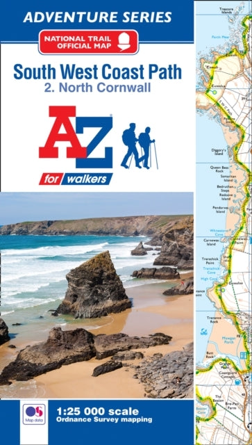 Sw Coast Path North Cornwall Adventure Atlas