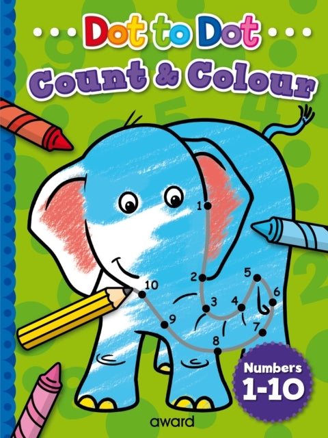 Dot to Dot Count and Colour - Count to 10