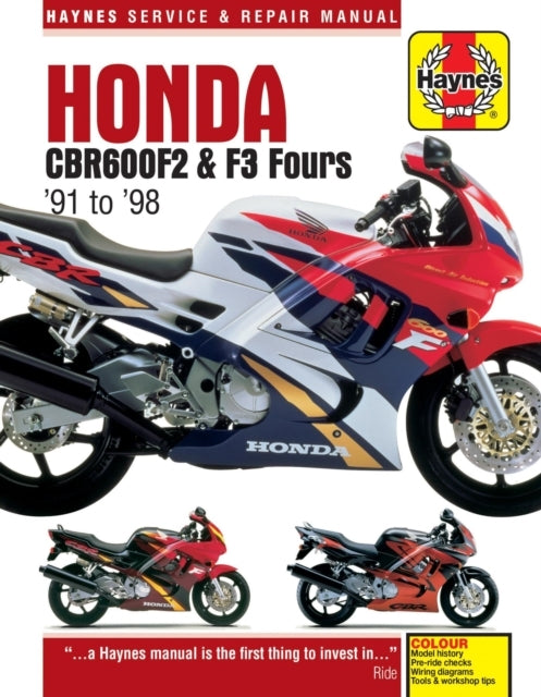 Honda CBR600F2 & F3 Fours '91 to '98