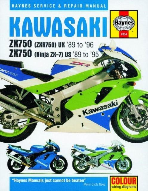Kawasaki ZX750 (Ninja ZX-7 & ZXR750 Fours, '89-'96