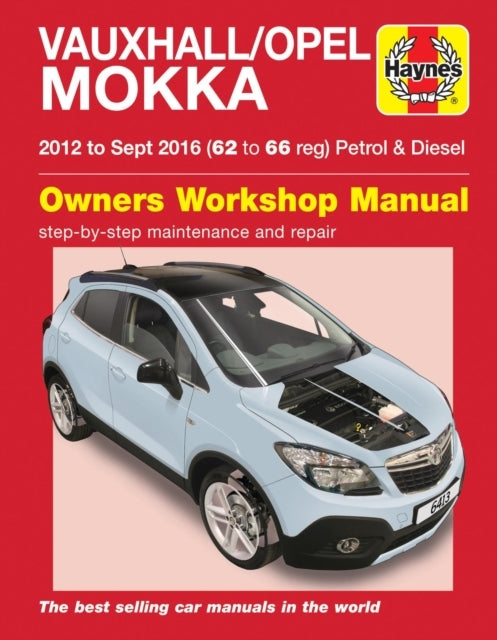 Vauxhall/opel Mokka Petrol & Diesel (12 - Sept 16) 62 to 66