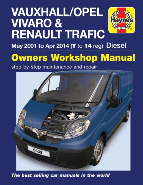 Vauxhall/opel Vivaro & Renault Trafic Diesel May 01 to Apr 1