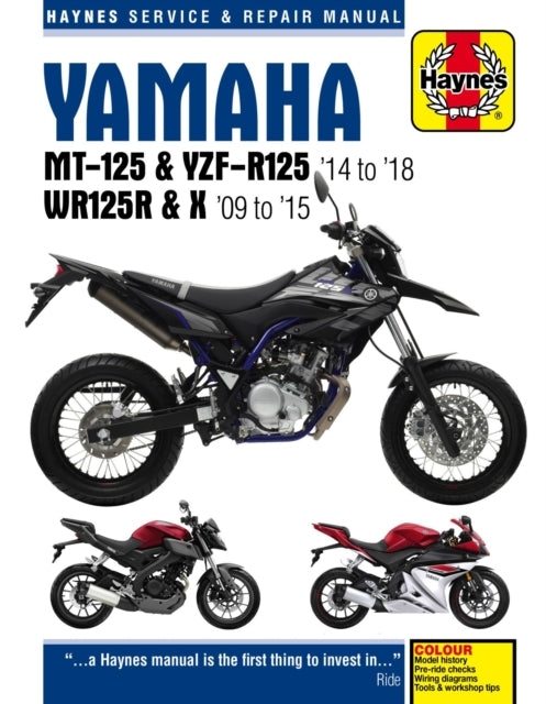 Yamaha Mt-125 & Yzf-r125 (14-18) Wr125r/x (09-15)