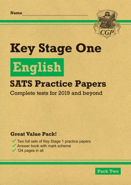 Ks1 English Sats Practice Papers Pack 2 (For End of Year As