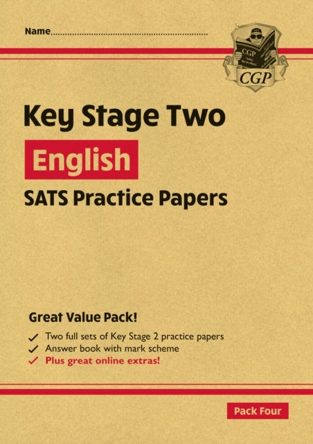 Ks2 English Sats Practice Papers Pack 4 - For The 2025 Test