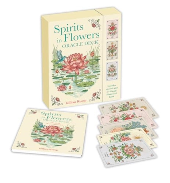 Spirits In Flowers Oracle Deckincludes 52 Cards And A 128-Pa