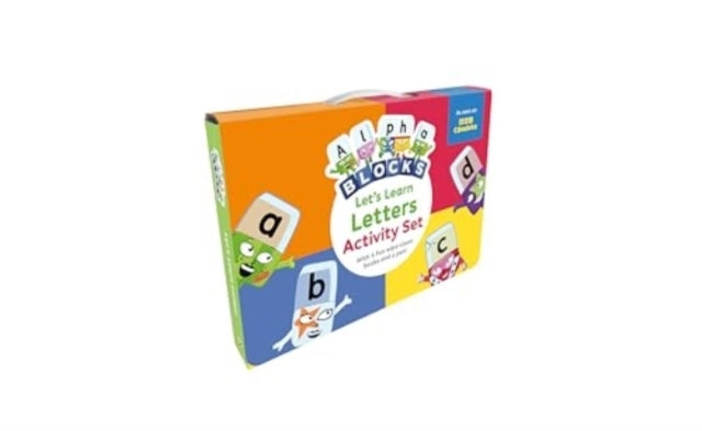 Alphablocks Let's Learn Letters Wipe-clean Activity Set