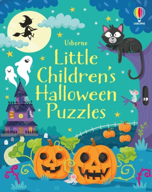 Little Children's Halloween Puzzlesa Halloween Book For Kids