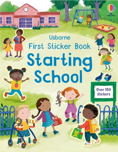 First Sticker Book Starting Schoola First Day Of School Book