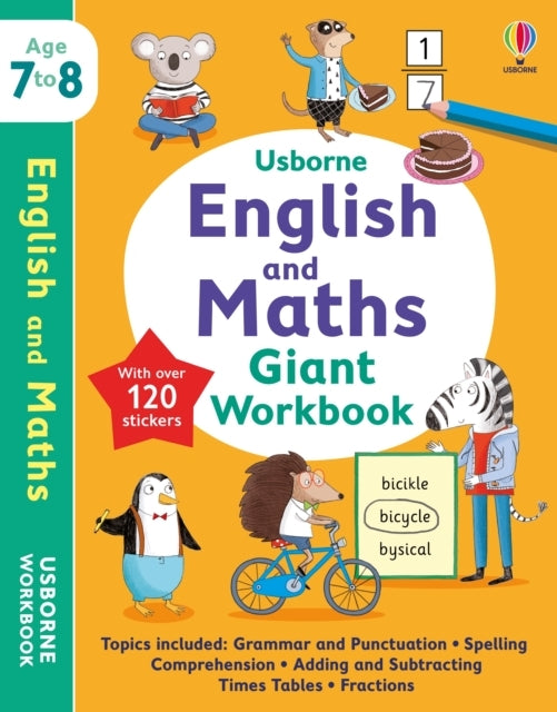Usborne English and Maths Giant Workbook