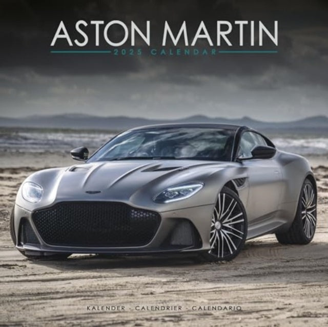 Aston Martin Calendar 2025 Square Car Wall Calendar - 16 Mon