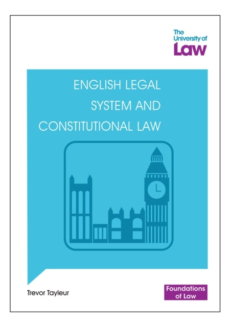 Foundations Of Law - English Legal System And Constitutional
